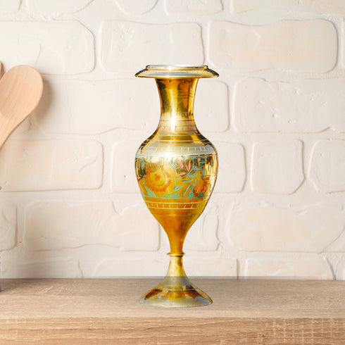 Brass Home And Garden Flower Pot 0.31Kg